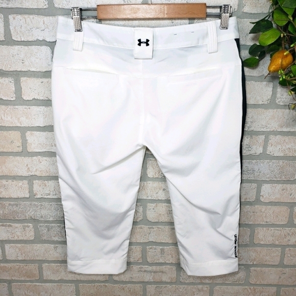 UNDER ARMOUR Golf Performance Capris White… - Picture 2 of 11